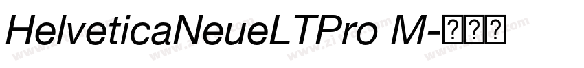 HelveticaNeueLTPro M字体转换